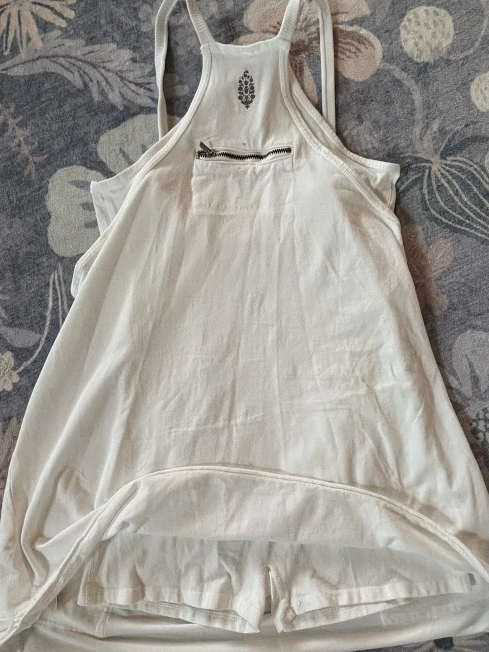 NWOT!  Free People Movement Hot Shot Mini Dress White ~ S - Picture 4 of 7